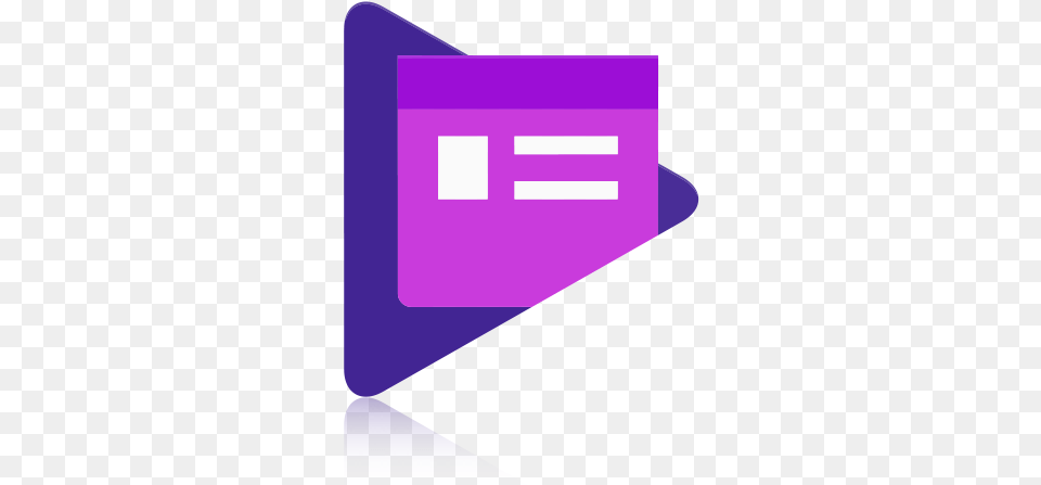 Apps And Products Google Play Newsstand Icon, Purple, Lighting, Weapon Free Transparent Png