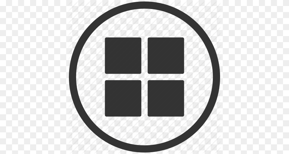 Apps Grid Interface Menu Tile Icon, Symbol, Gate, Cross Free Transparent Png