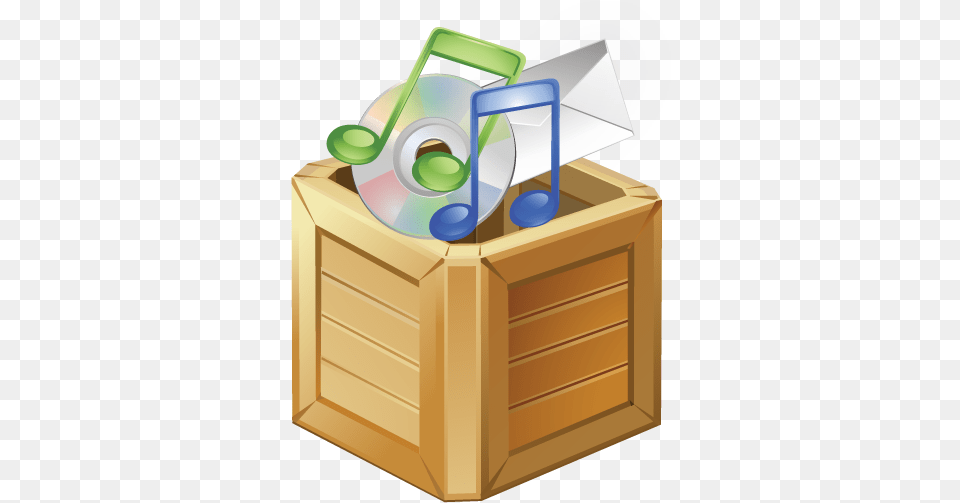 Apps Music Box Icon Music Box Icon, Crate, Mailbox Free Png