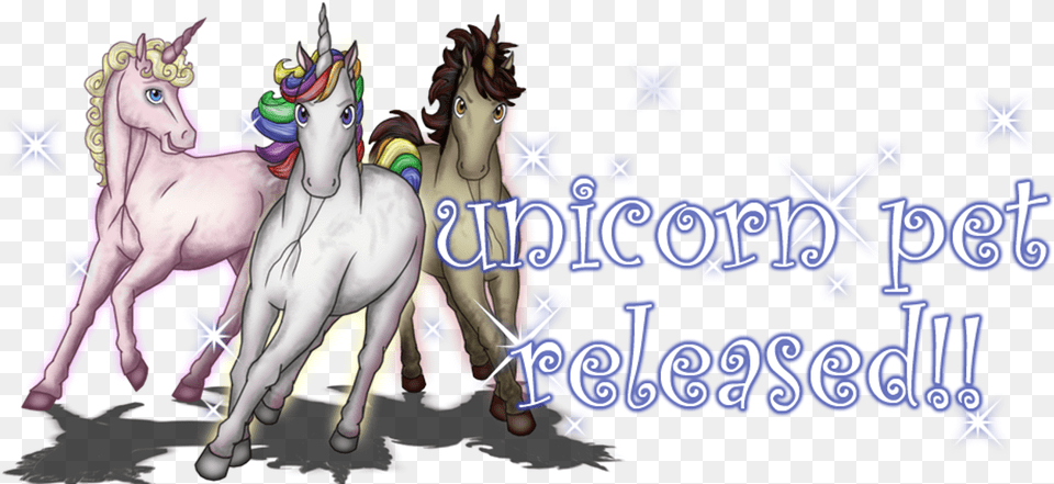 Appstore For Unicorn Pet, Book, Comics, Publication, Animal Free Transparent Png