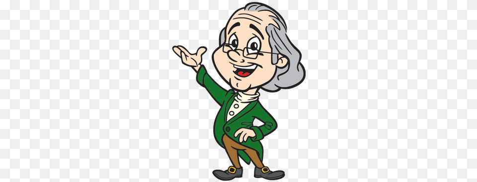 Apr Benjamin Franklin Cartoon Drawing, Baby, Person, Publication, Elf Free Png