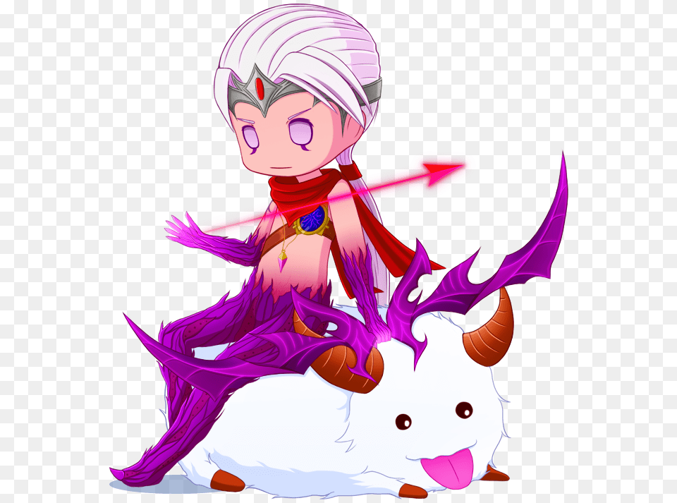 Apr League Of Legends Chibi Varus, Book, Comics, Publication, Baby Free Transparent Png