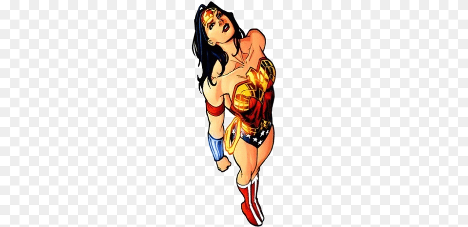 Apr Wonder Woman Fly, Book, Clothing, Comics, Costume Png Image