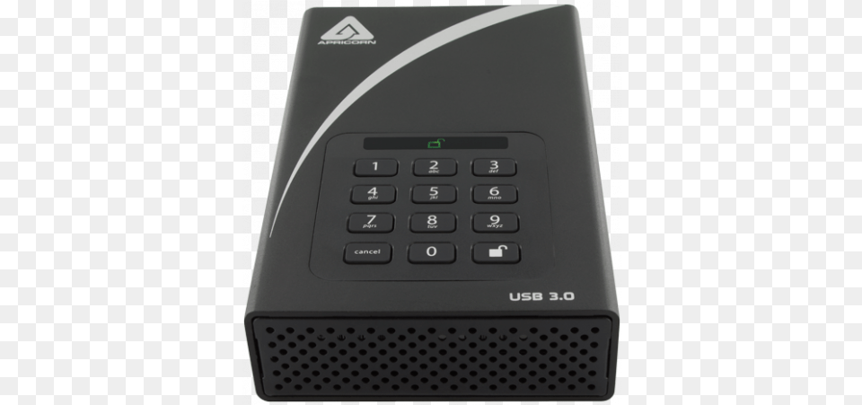 Apricorn Aegis Padlock Dt Apricorn Aegis Padlock Dt 10 Tb External Hdd Adt 3pl256f, Electronics Free Png Download
