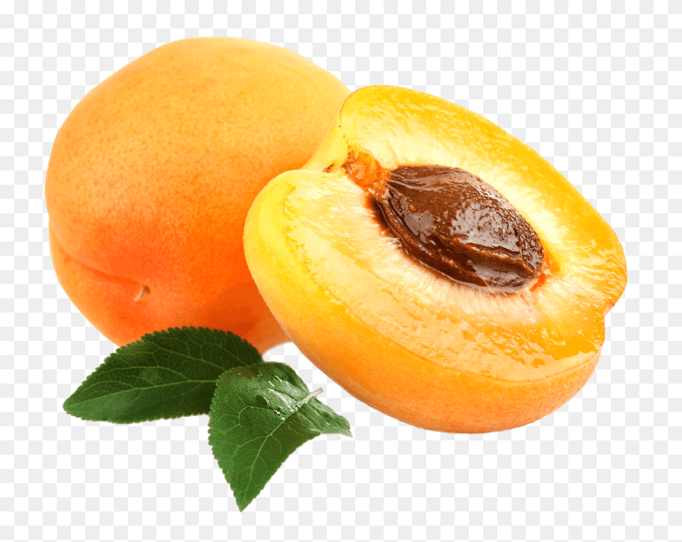 Apricot Open, Food, Fruit, Plant, Produce Png