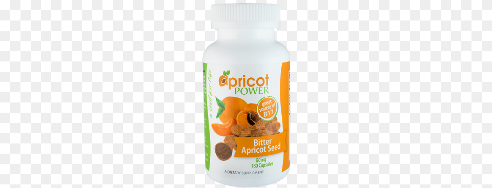 Apricot Seed Capsules Apricot Seed Capsules 500 Mg 180 Capsules, Herbal, Herbs, Plant, Food Free Png Download