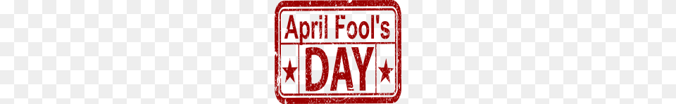 April Fools Day Clip Art, Sign, Symbol, Scoreboard, License Plate Free Transparent Png
