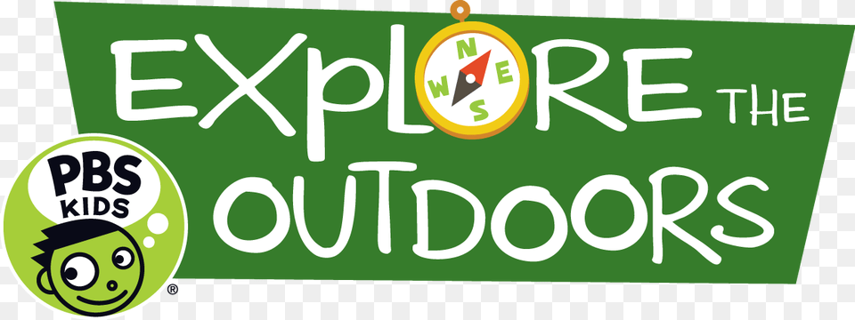 April Is My Favorite Month Of The Year Pbs Kids Explore The Outdoors, Logo, Green, Text, Symbol Free Transparent Png