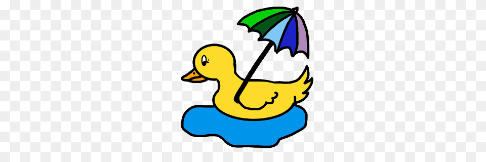 April Showers Clipart April Images Image, Animal, Bird, Duck Free Png