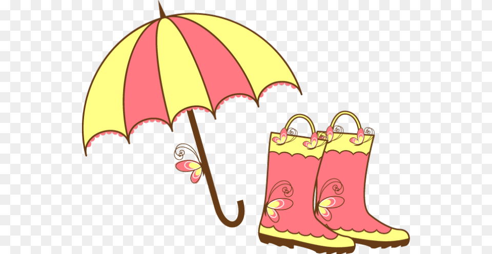 April Showers Cliparts, Accessories, Bag, Handbag, Canopy Free Png Download