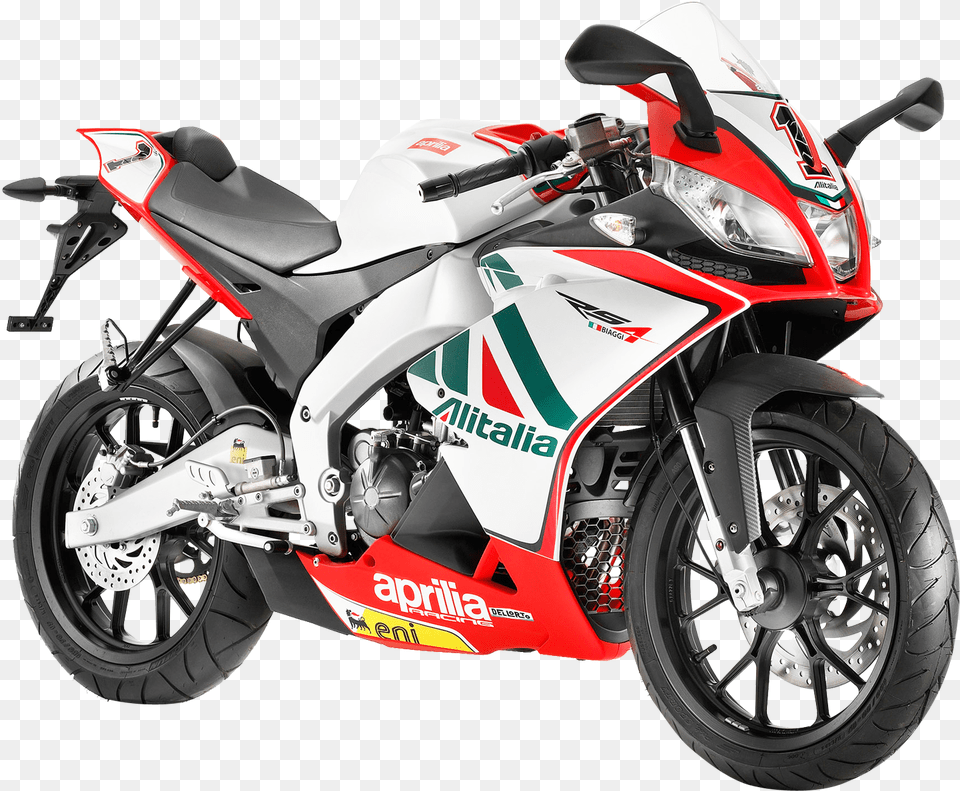 Aprilia Rs4 125 Alitalia, Motorcycle, Transportation, Vehicle, Machine Free Transparent Png