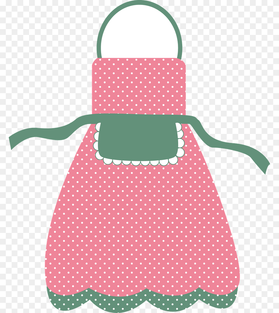 Apron Clipart Cute Dress Apron Clip Art, Clothing, Hat, Accessories, Bag Free Png Download