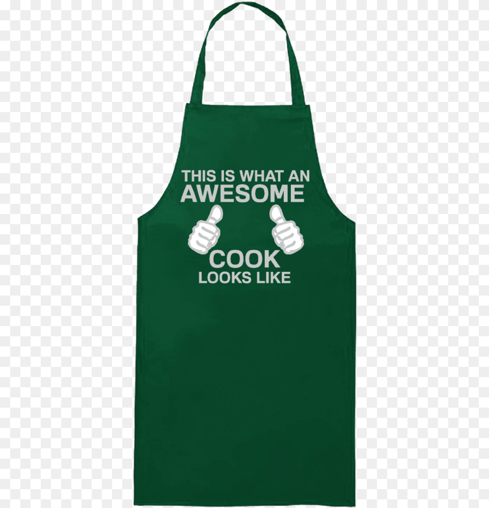 Apron Download Transparent Green Apron, Accessories, Bag, Clothing, Handbag Png Image