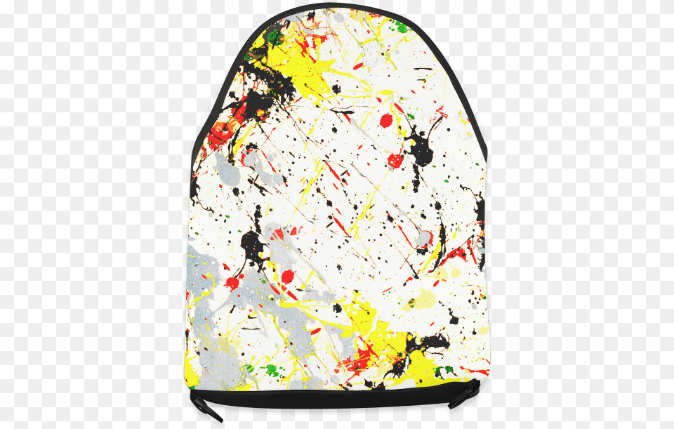 Apron With Paint Splatter, Bag, Cap, Clothing, Hat Free Png