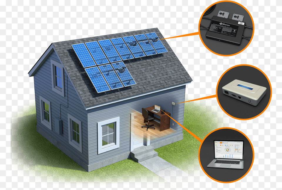 Apsystems Ecuillustration Web, Solar Panels, Electrical Device, Hardware, Furniture Free Png