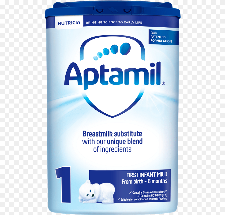 Aptamil 1 First Milk Powder 800g Aptamil 0 6 Months, Animal, Bear, Mammal, Wildlife Png