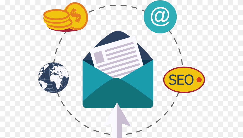 Aq Block Circle, Envelope, Mail Png Image