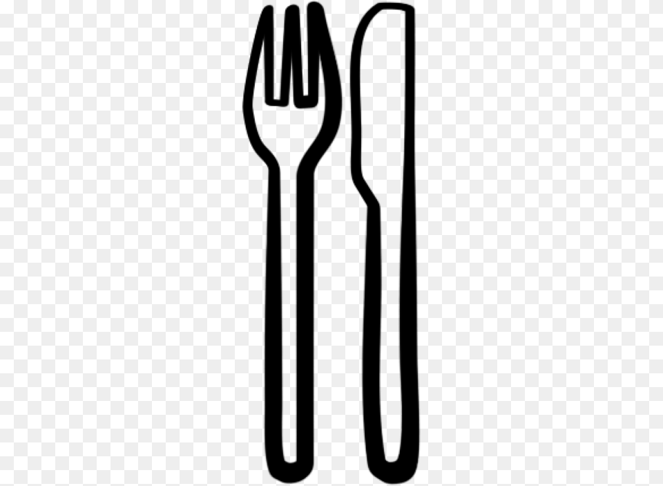 Aqua Clipart Spoon Fork Gray Free Png Download