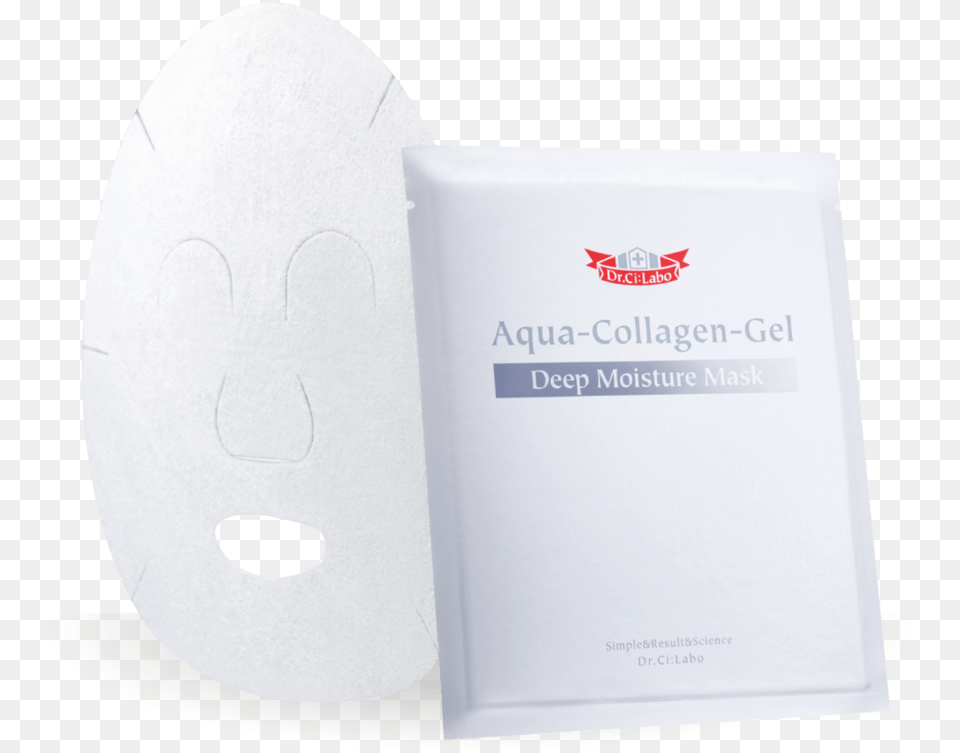 Aqua Collagen Gel Deep Moisture Mask Label, Paper, Towel Png Image