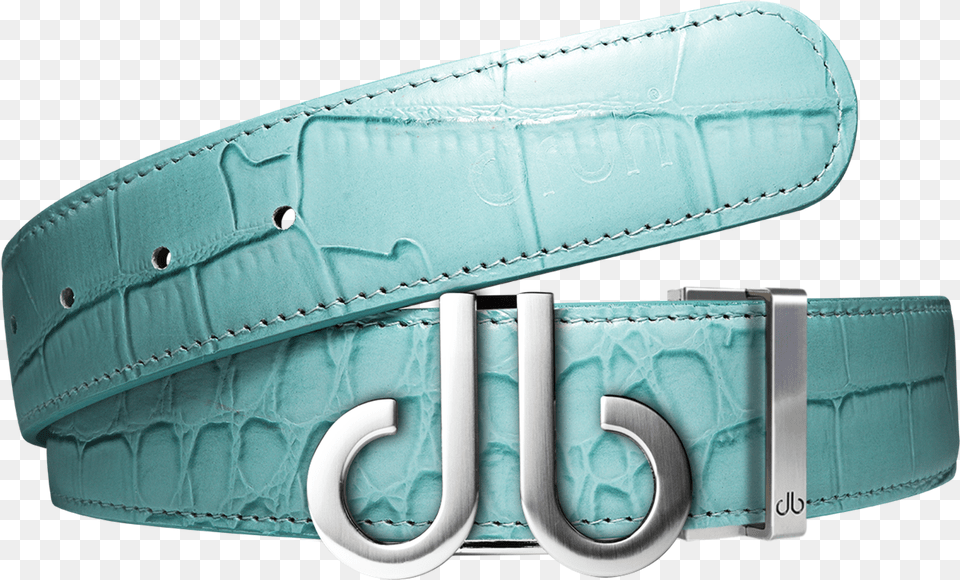 Aqua Crocodile Leather Designer Golf Belt Druh Belts, Accessories Free Transparent Png