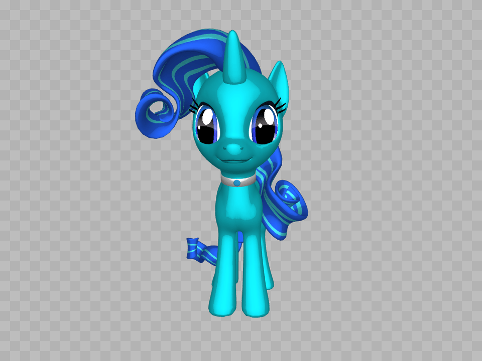 Aqua Dolphin In 3d Figurine, Alien, Toy Png Image
