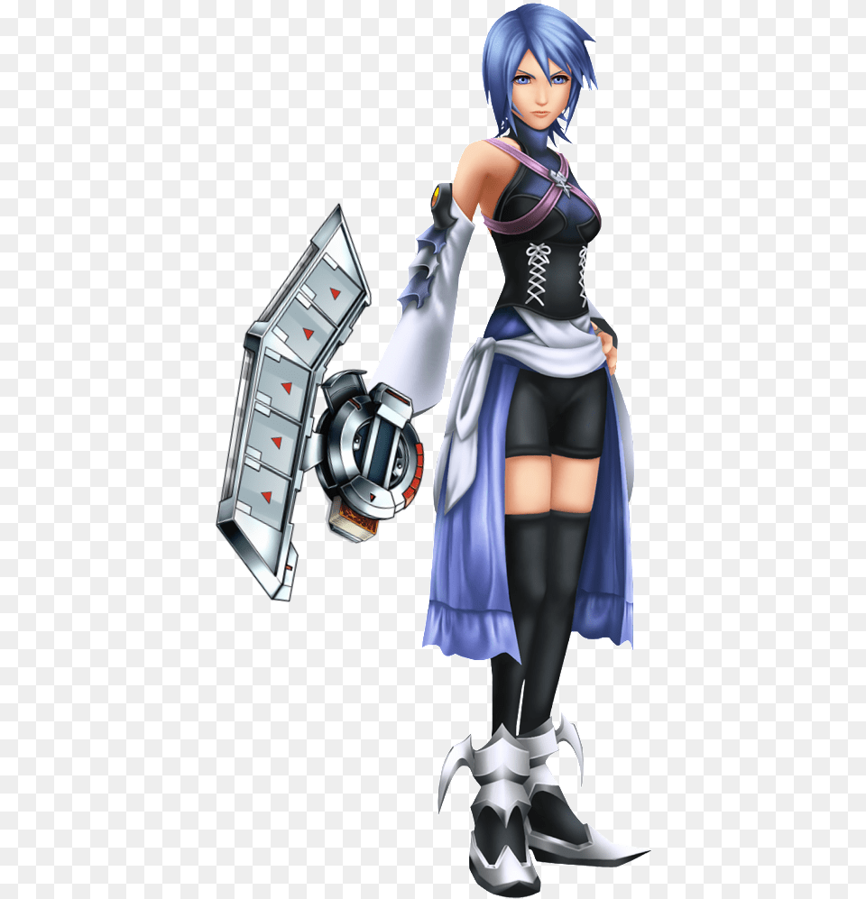 Aqua Duel Disk Aqua Cosplay Kingdom Hearts, Book, Clothing, Comics, Costume Png Image