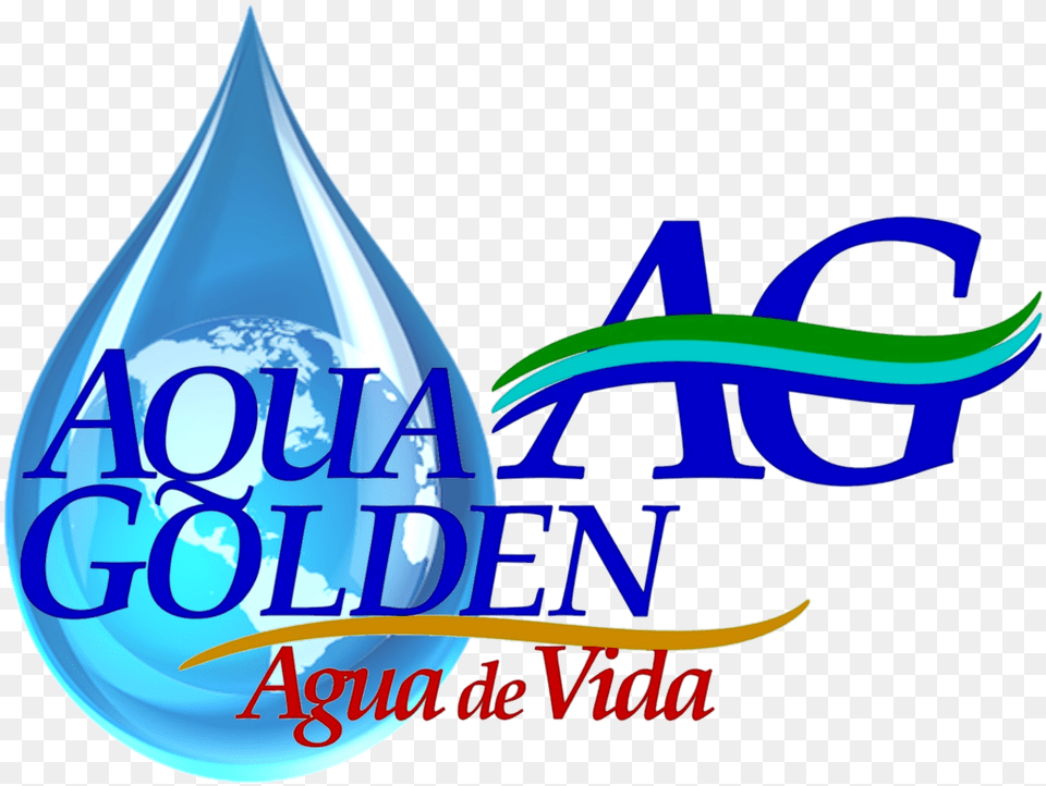 Aqua Golden Line Graphic Design, Droplet, Logo Free Png Download