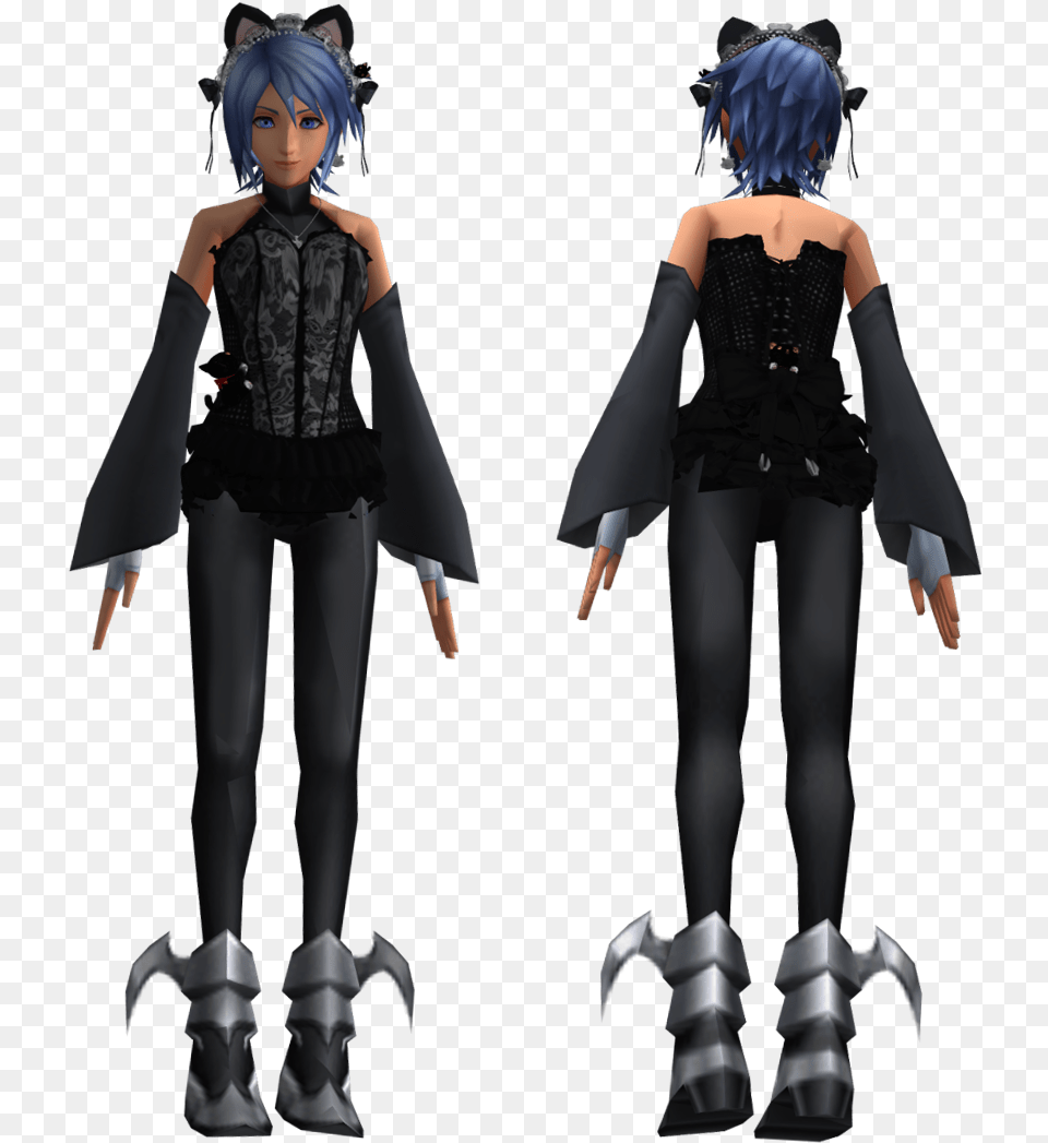 Aqua Images Aqua Halloween Outfit Jointoperation Hd Kingdom Hearts Aqua Figure, Adult, Person, Female, Woman Png