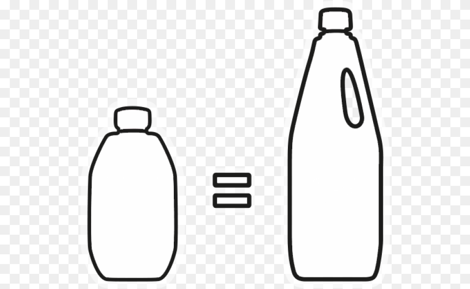 Aqua Kem Blue Concentrated, Bottle, Beverage, Milk, Water Bottle Png Image