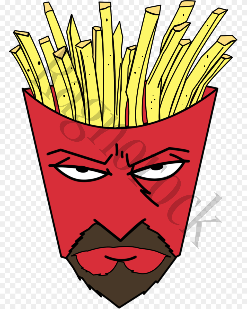 Aqua Teen Hunger Force French Fry, Face, Head, Person, Food Free Png Download