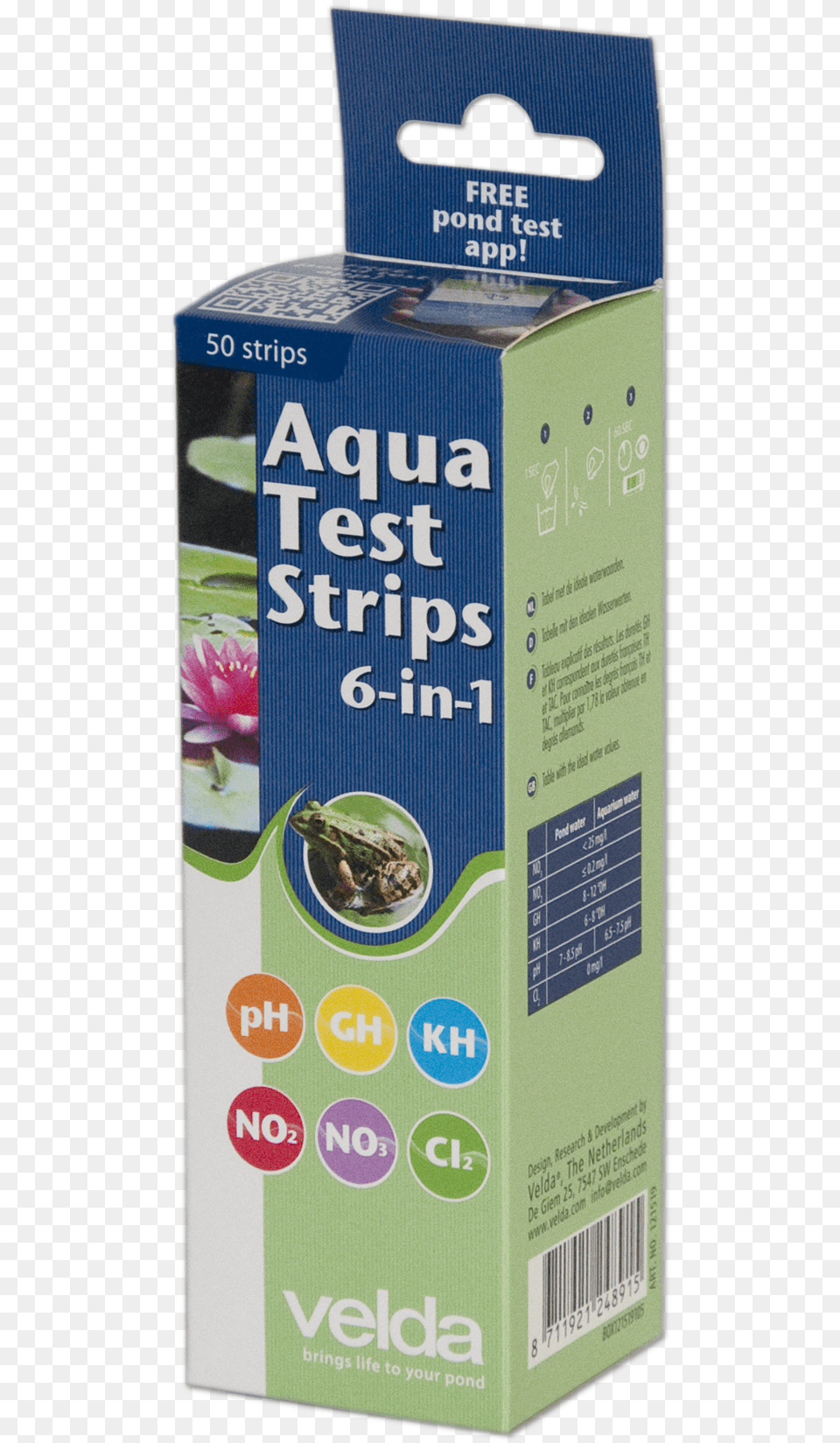 Aqua Test Strips, Box, Herbal, Herbs, Plant Free Png Download