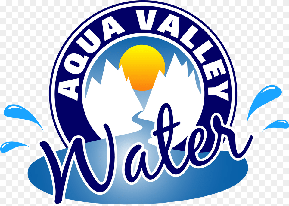 Aqua Valley Water Is A Local Water Bottle Delivery Aqua Valley, Logo Free Transparent Png