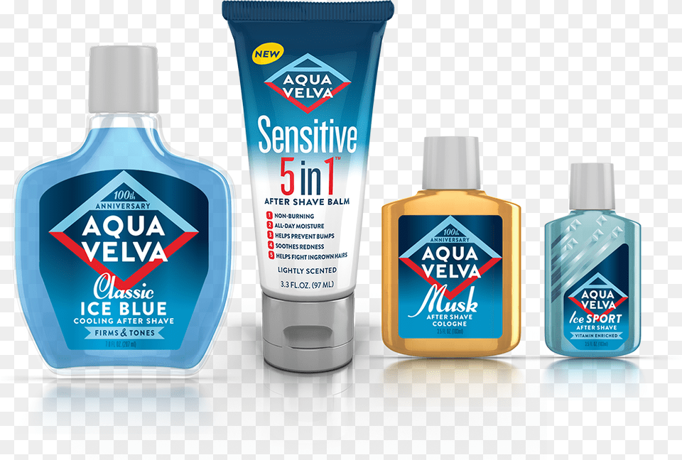 Aqua Velva Aqua Velva 5 In, Bottle, Aftershave, Cosmetics, Perfume Free Png
