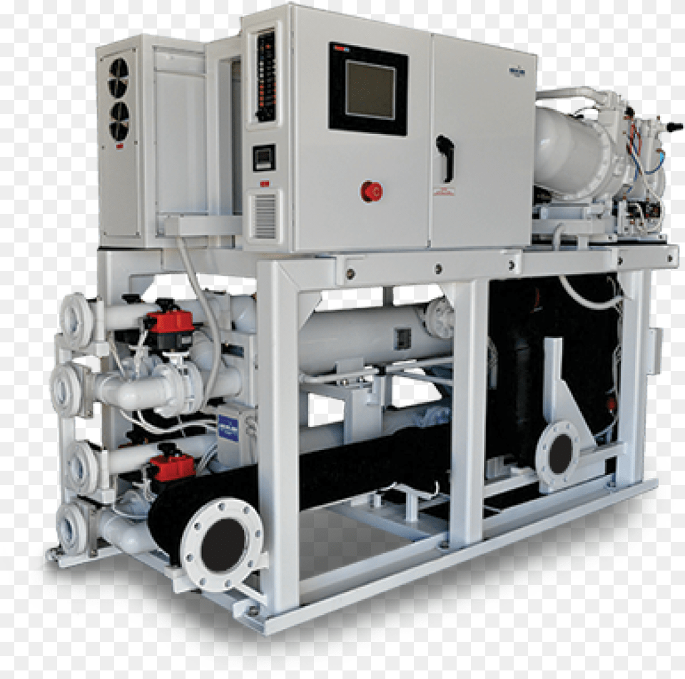 Aquaair Chiller System Ac Marine Compressor, Machine, Gas Pump, Pump Free Png
