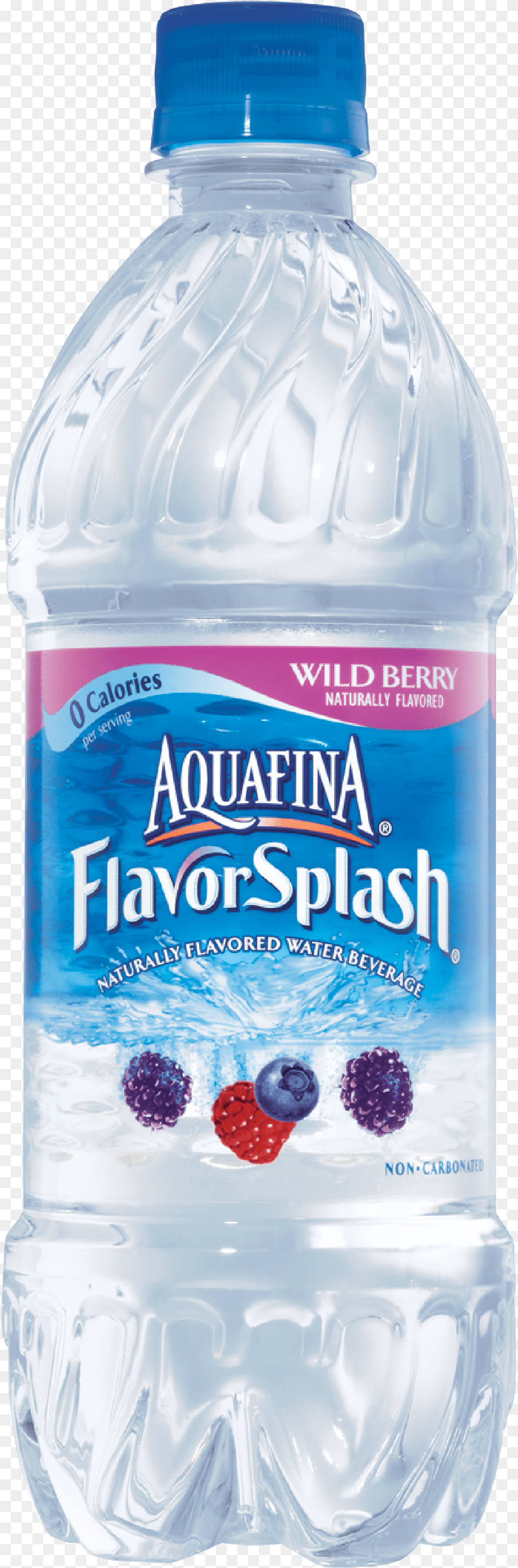 Aquafina Splash Berry, Beverage, Bottle, Mineral Water, Water Bottle Png Image
