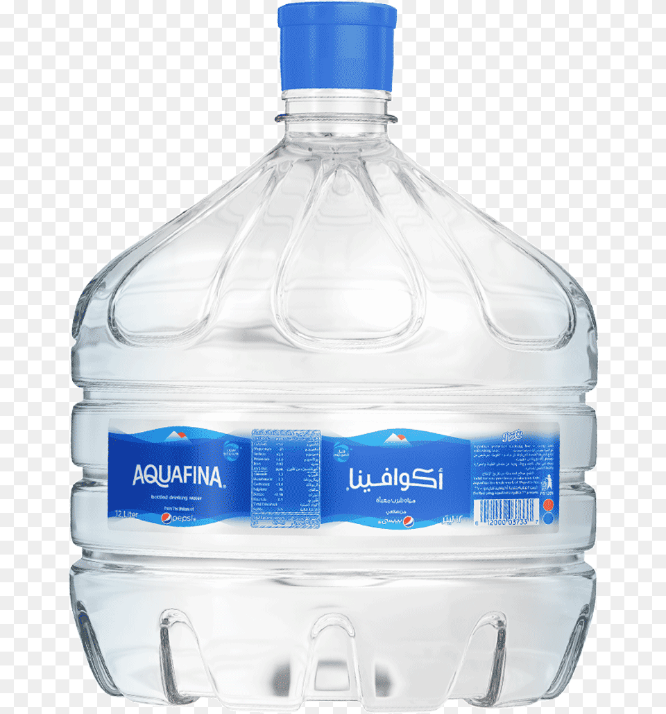 Aquafina Water In Kuwait, Bottle, Beverage, Mineral Water, Water Bottle Png Image