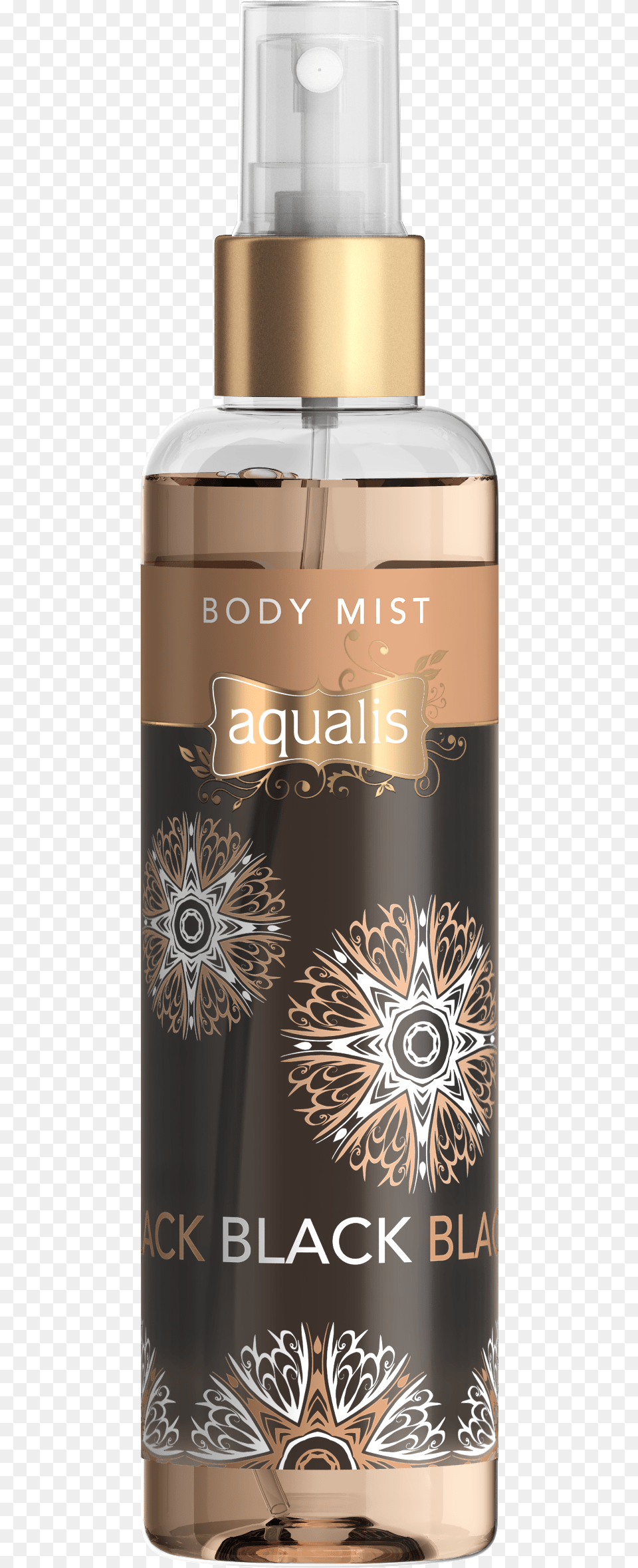 Aqualis Body Mist, Bottle, Cosmetics, Perfume, Lotion Png Image