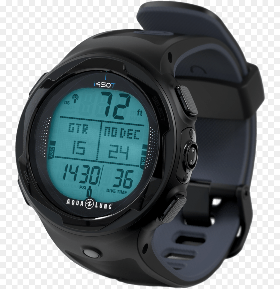 Aqualung I450t Dive Computer, Wristwatch, Arm, Body Part, Person Png