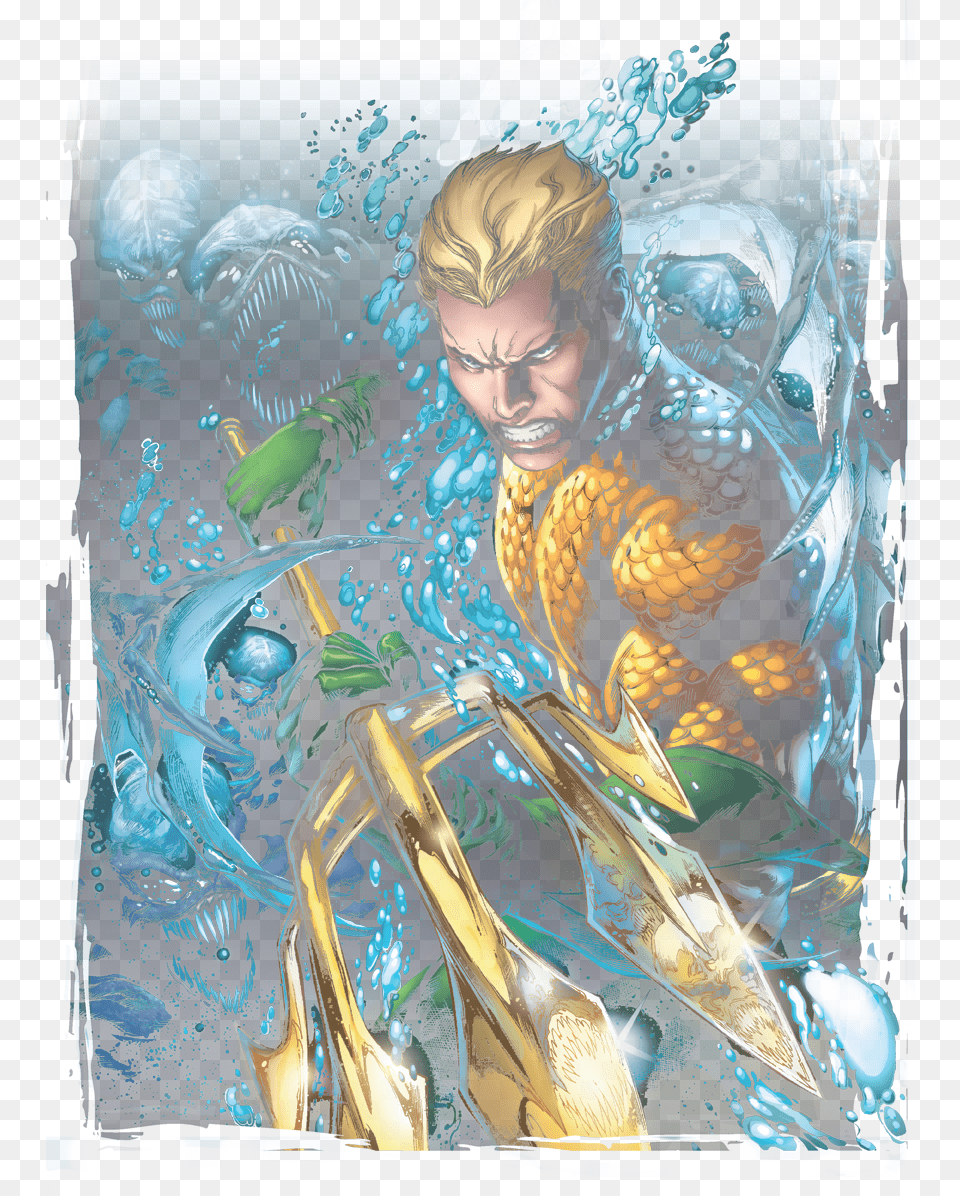 Aquaman, Book, Comics, Publication, Adult Png