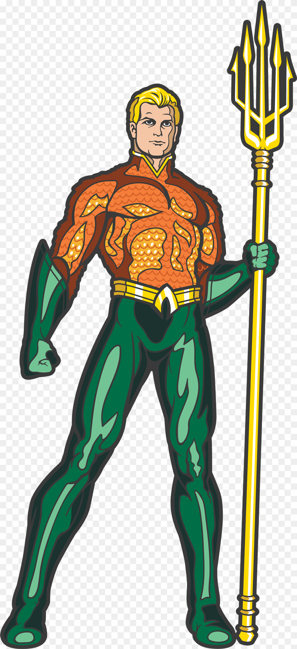 Aquaman Cartoon Justice League, Adult, Person, Man, Male Free Png
