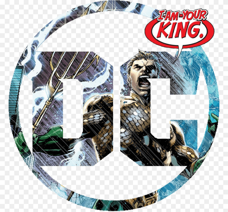 Aquaman Dc Logo, Face, Head, Person, Adult Free Png Download