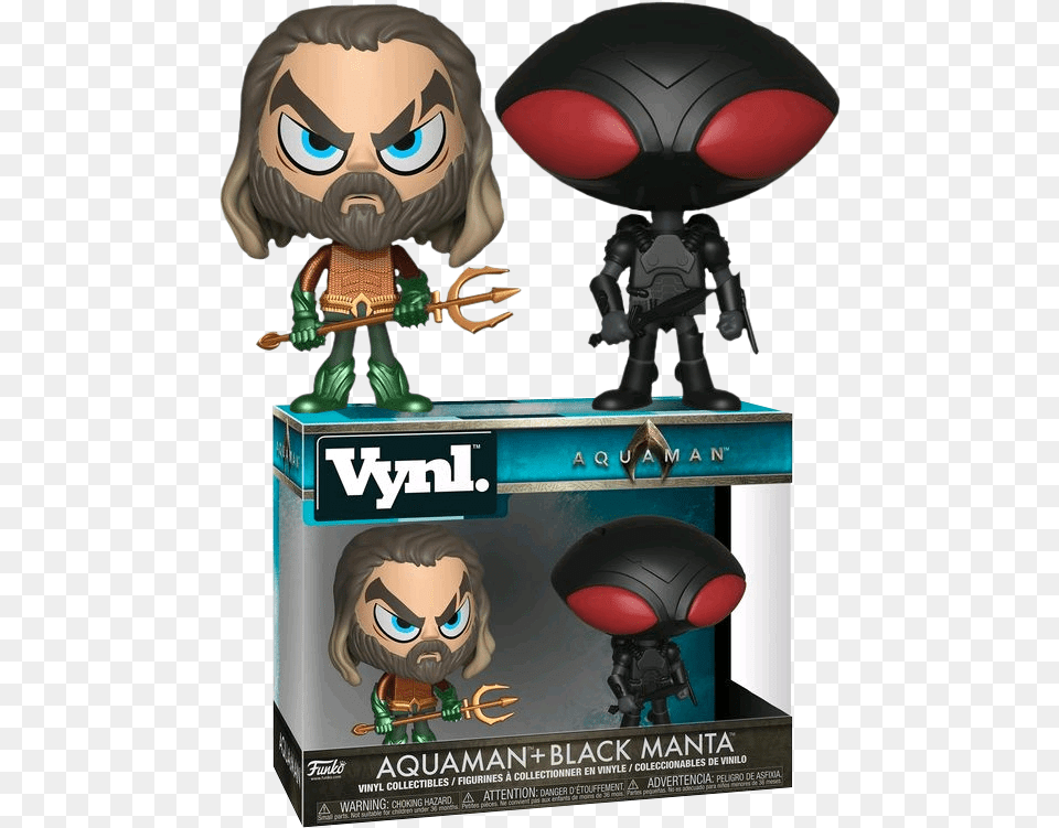 Aquaman Funko Vinyl Black Manta, Baby, Person, Alien, Figurine Free Transparent Png