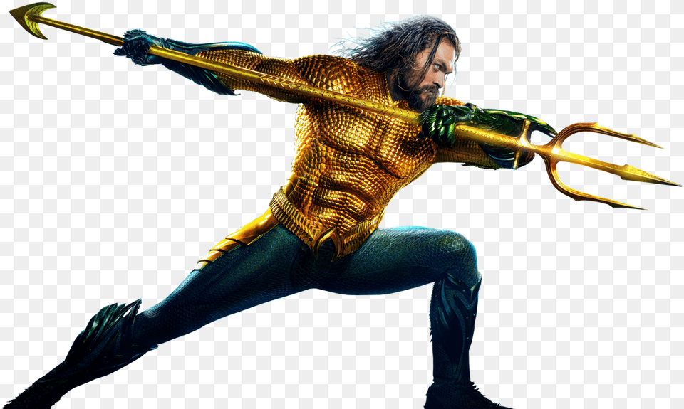 Aquaman With No Background Aquaman, Adult, Female, Person, Weapon Png Image