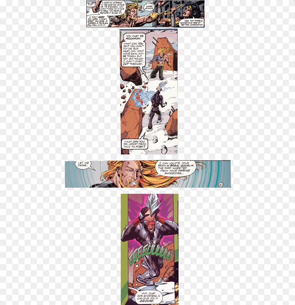Aquaman Is Hardcore Comic Book, Publication, Comics, Adult, Person Png Image