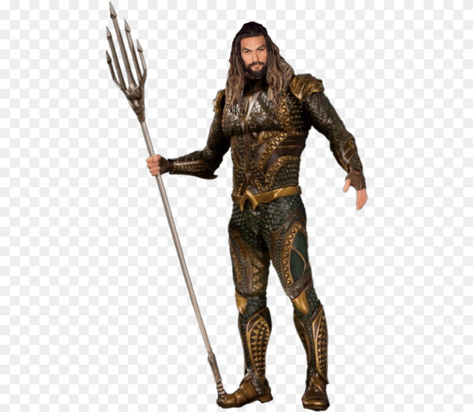 Aquaman Justice League Statue, Bronze, Clothing, Costume, Person Png Image