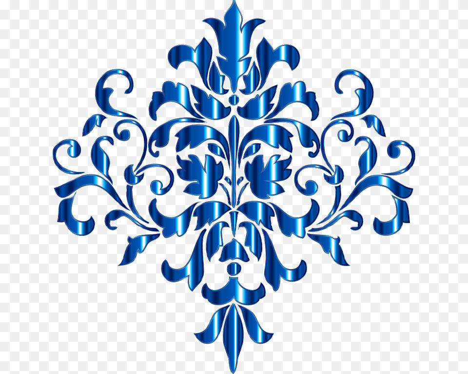 Aquamarine Damask Design No Background Medium Image Design With No Background, Art, Chandelier, Floral Design, Graphics Free Transparent Png