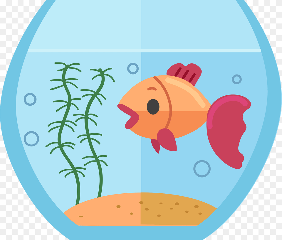 Aquarium Clipart, Animal, Fish, Sea Life, Goldfish Free Png Download