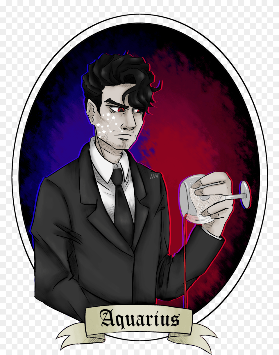 Aquarius Dark Markiplier Darkiplier Dark Markiplier Zodiac Signs Love Is Markiplier, Book, Comics, Publication, Person Free Png Download