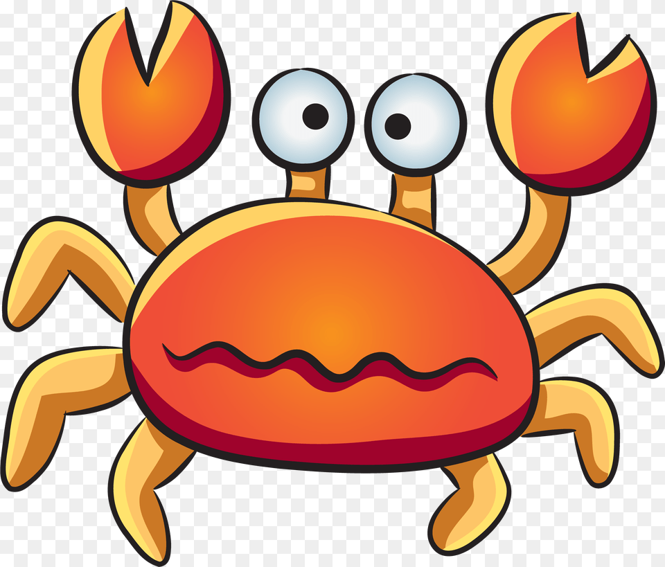 Aquatic Animal Deep Clip Art Crab Imgenes De Peces En Caricatura, Food, Invertebrate, Sea Life, Seafood Free Png Download