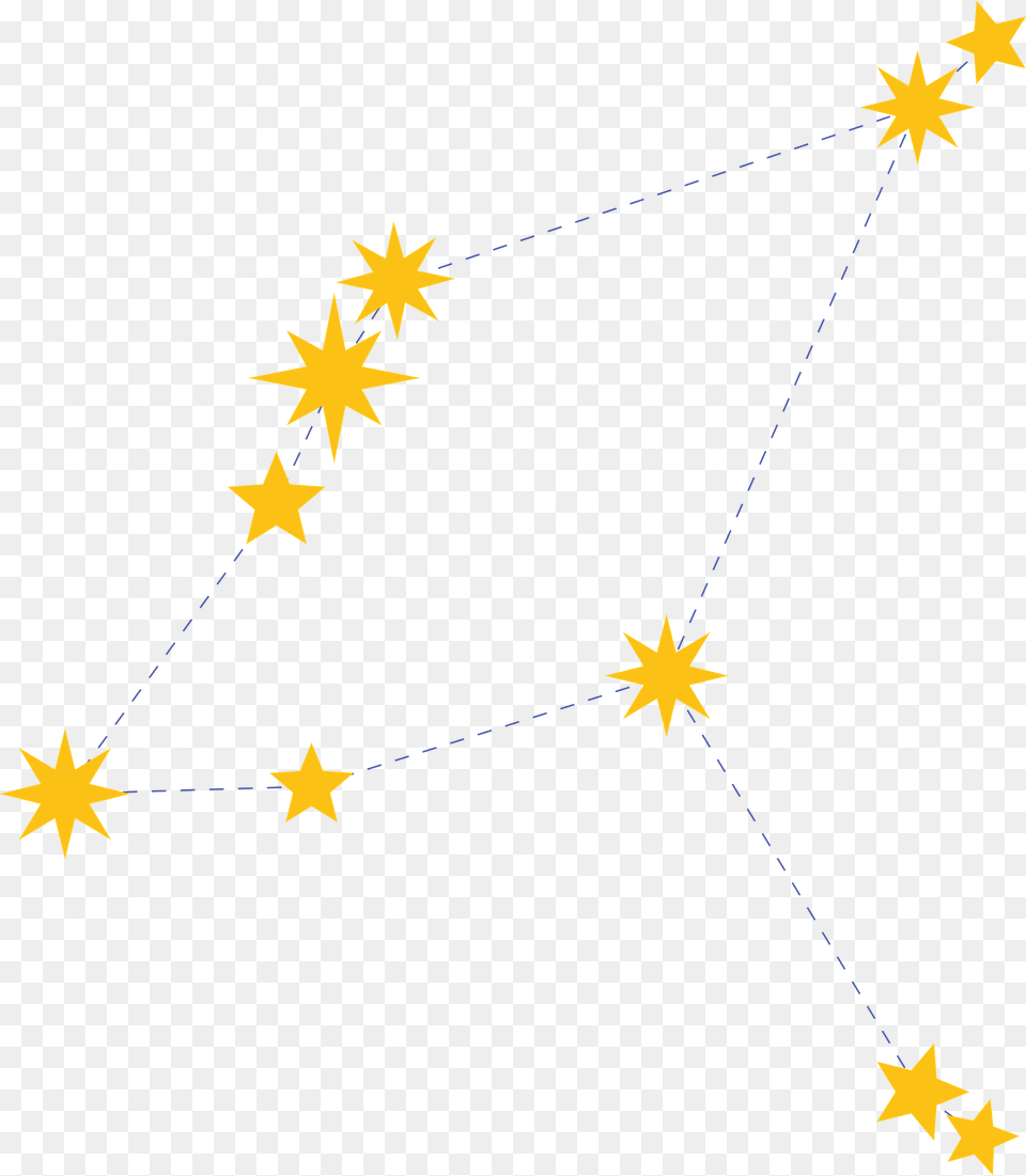 Aquila Constellation Clipart, Nature, Night, Outdoors, Star Symbol Free Png Download